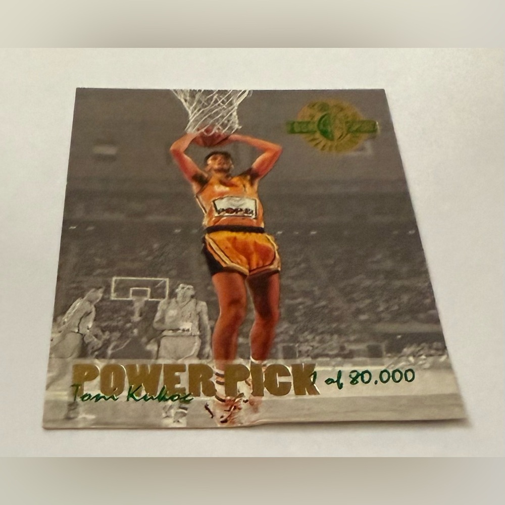 1993 Classic Basketball Trading Card - Power Pick 1-80,000 Tony Kukoc - Picture 3 of 7